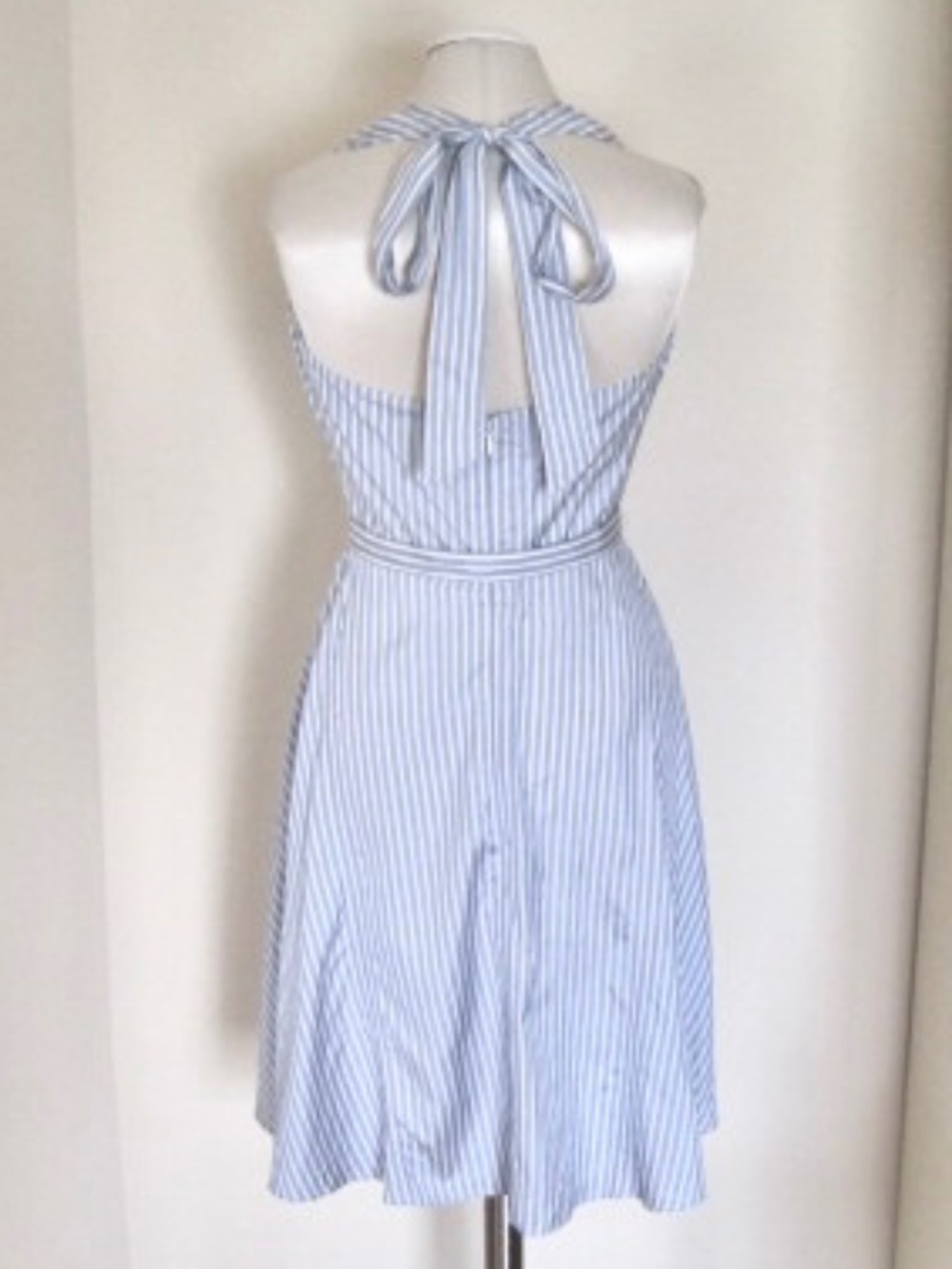 Polo Ralph Lauren Striped Silk Halter Dress - Picture 4 of 10